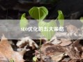 SEO优化的五大策略