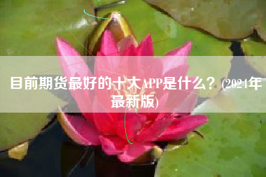 目前期货最好的十大APP是什么？(2024年最新版)